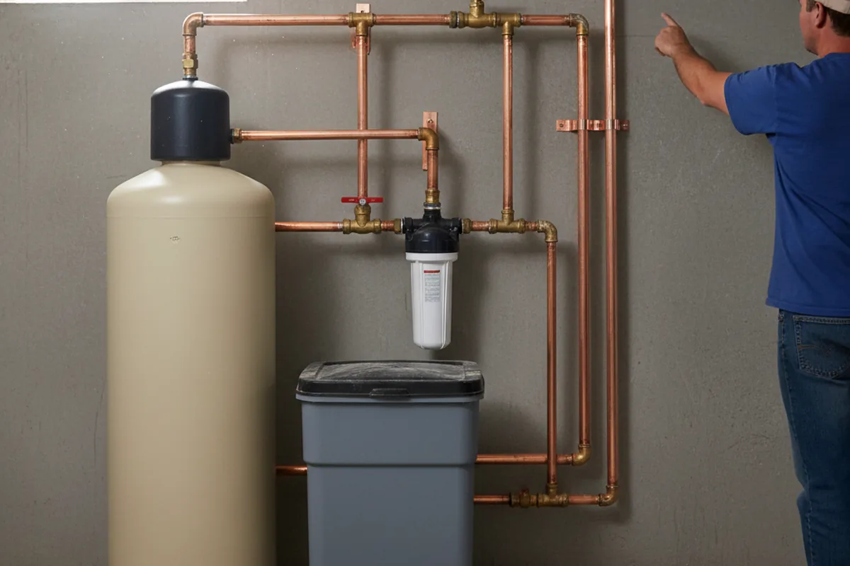 Whole-house water treatment system installed in Woodland